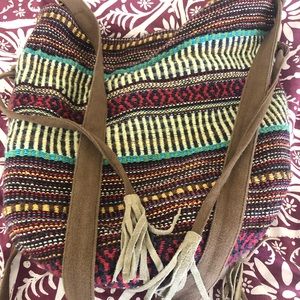Vintage boho patterned bag